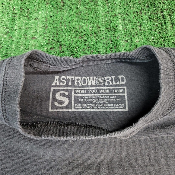 RARE 2019 Travis Scott ASTROWORLD Los Angeles The Forum Shirt Small Wish You - Picture 6 of 7
